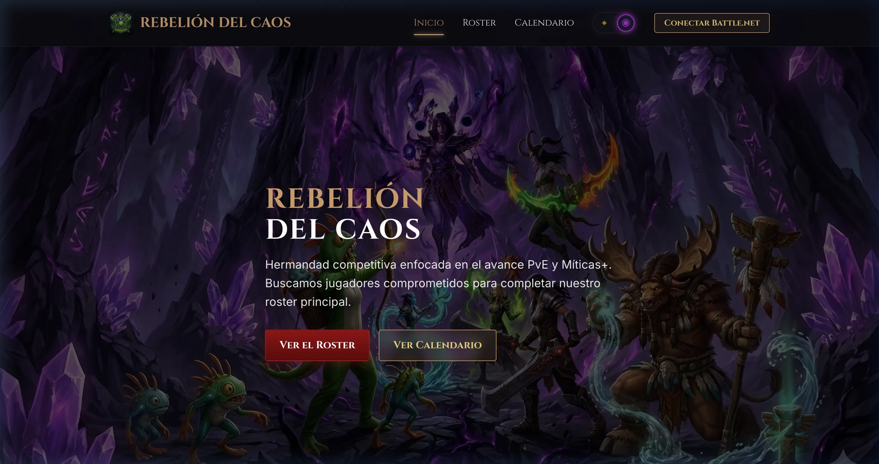 Captura de Rebelión del Caos